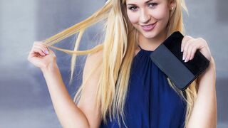 Tracy Lindsay szőke csábítása forró érzéki játékban