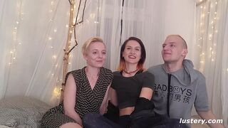 Vincent, Sophia és Flo együtt lángolnak a szenvedélyes hármasban