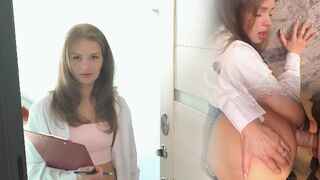 A társadalmi felmérés orális örömökkel és kemény betolakodással a nedves puncimban zárult! (1. rész)