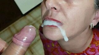 Több mint 50 forró szájba spriccelés! Gigantikus élvezetek a szájban