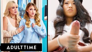 Adult Time Exkluzív - Futanari Hentai Rajongó Ázsiai Szépséget Érik Le Az Új Kollégiumi Szobatárs Hirtelen Megjelenésekor