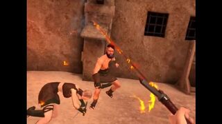 Justinplays vadul izgatott dugás a Nomad VR Arénában