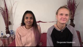 Forró casting egy tüzes, formás mellű milf-fel a Desperate Amateurs stábbal, brutális akciós menetben