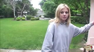 Angela Stone szőke bombázó hatalmas feneke tele a vastag farokkal a mély análban